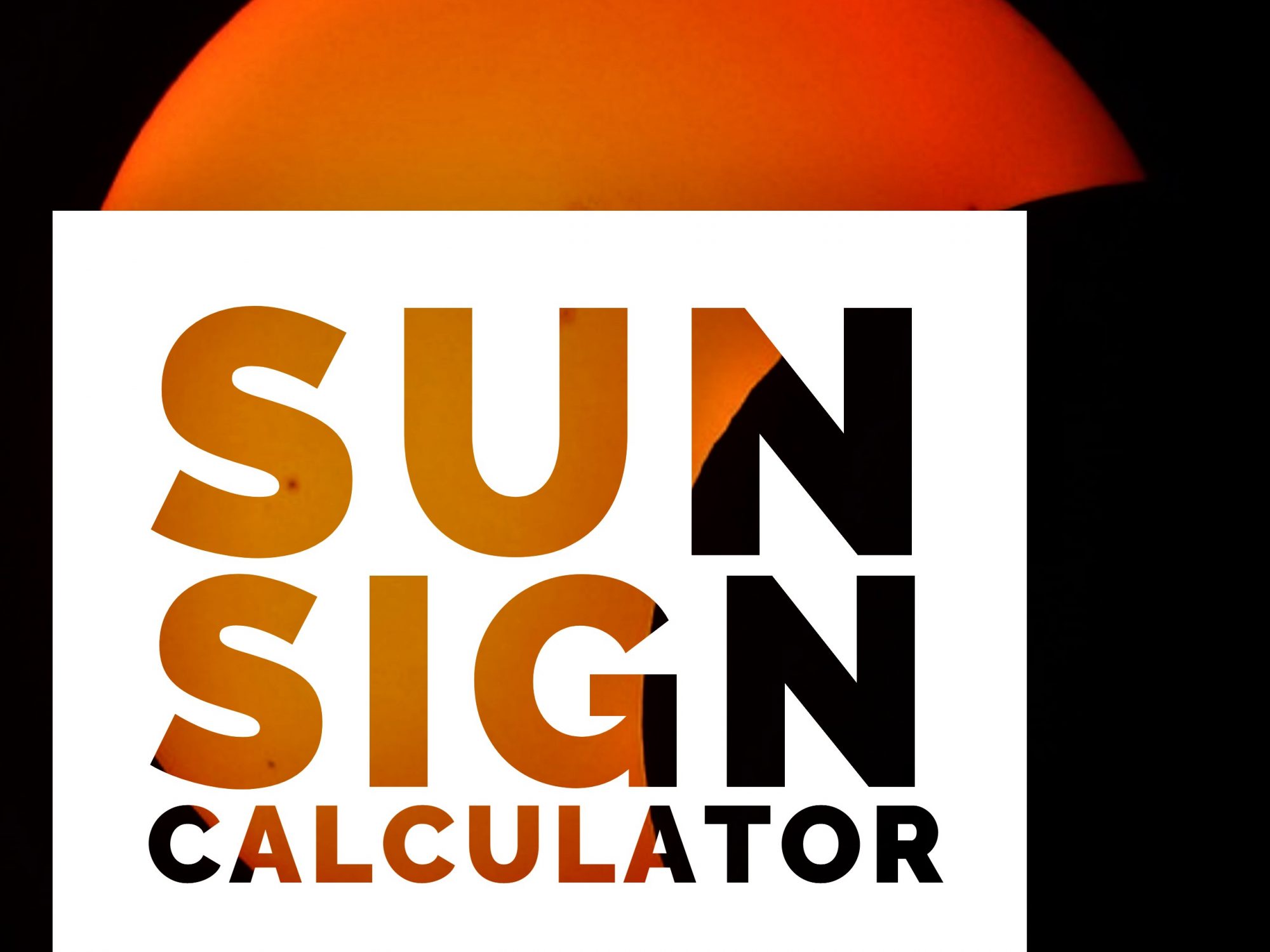 Sun Sign Calculator - Know Your Sign Compatibility with Sun