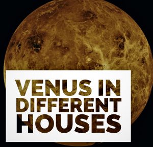 Venus in Different Houses