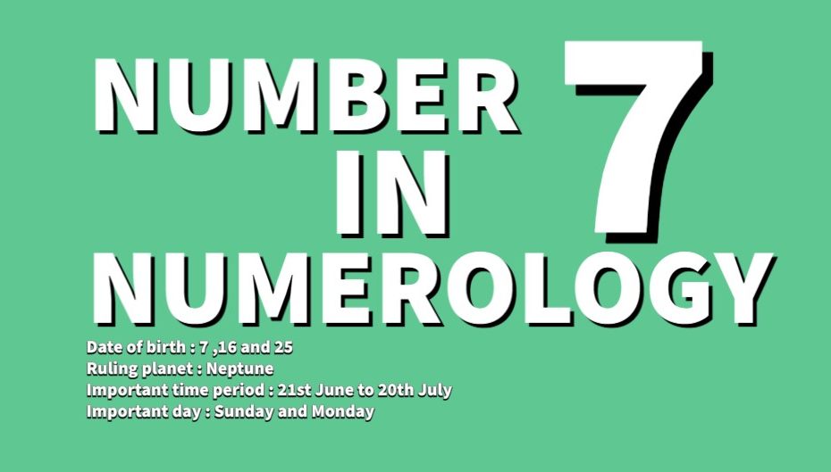 Number 7 Numerology